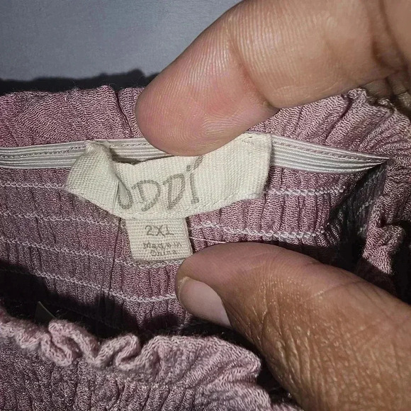 NWT Boutique Brand OODI mauve bohemian style jumpsuit - Picture 12 of 13